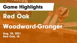 Red Oak  vs Woodward-Granger  Game Highlights - Aug. 28, 2021