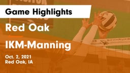 Red Oak  vs IKM-Manning  Game Highlights - Oct. 2, 2021