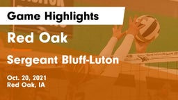 Red Oak  vs Sergeant Bluff-Luton  Game Highlights - Oct. 20, 2021