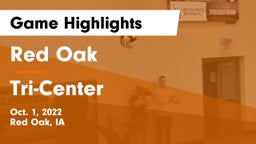 Red Oak  vs Tri-Center  Game Highlights - Oct. 1, 2022