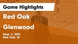 Red Oak  vs Glenwood  Game Highlights - Sept. 2, 2023