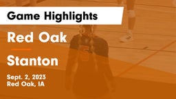 Red Oak  vs Stanton  Game Highlights - Sept. 2, 2023