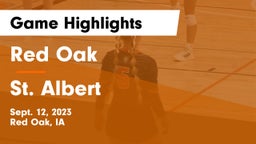 Red Oak  vs St. Albert  Game Highlights - Sept. 12, 2023