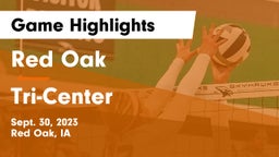 Red Oak  vs Tri-Center  Game Highlights - Sept. 30, 2023