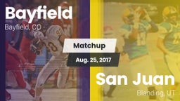 Matchup: Bayfield  vs. San Juan  2017