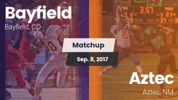 Matchup: Bayfield  vs. Aztec  2017
