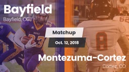 Matchup: Bayfield  vs. Montezuma-Cortez  2018