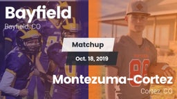 Matchup: Bayfield  vs. Montezuma-Cortez  2019