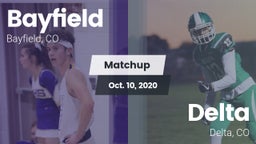 Matchup: Bayfield  vs. Delta  2020