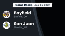 Recap: Bayfield  vs. San Juan  2022