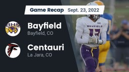 Recap: Bayfield  vs. Centauri  2022