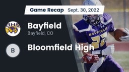 Recap: Bayfield  vs. Bloomfield High 2022