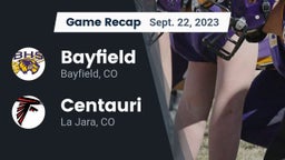 Recap: Bayfield  vs. Centauri  2023