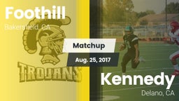 Matchup: Foothill  vs. Kennedy  2017