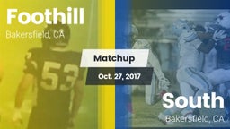 Matchup: Foothill  vs. South  2017