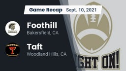 Recap: Foothill  vs. Taft  2021