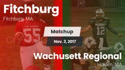 Matchup: Fitchburg High vs. Wachusett Regional  2017