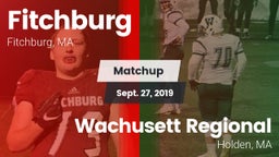 Matchup: Fitchburg High vs. Wachusett Regional  2019