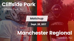 Matchup: Cliffside Park High vs. Manchester Regional  2017