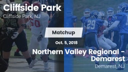 Matchup: Cliffside Park High vs. Northern Valley Regional -Demarest 2018