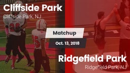 Matchup: Cliffside Park High vs. Ridgefield Park  2018