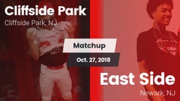 Matchup: Cliffside Park High vs. East Side  2018