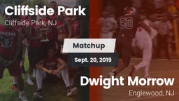 Matchup: Cliffside Park High vs. Dwight Morrow  2019
