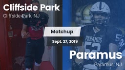 Matchup: Cliffside Park High vs. Paramus  2019