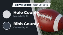 Recap: Hale County  vs. Bibb County  2016