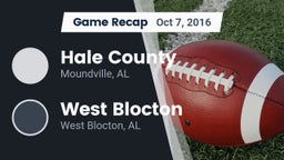 Recap: Hale County  vs. West Blocton  2016