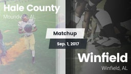 Matchup: Hale County High vs. Winfield  2017