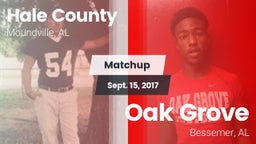 Matchup: Hale County High vs. Oak Grove  2017
