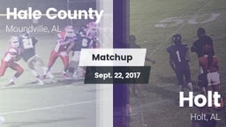 Matchup: Hale County High vs. Holt  2017