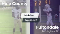 Matchup: Hale County High vs. Fultondale  2017