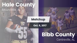 Matchup: Hale County High vs. Bibb County  2017