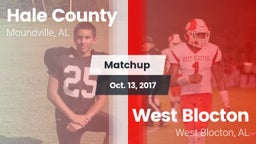 Matchup: Hale County High vs. West Blocton  2017