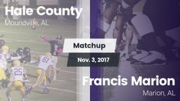 Matchup: Hale County High vs. Francis Marion  2017