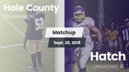 Matchup: Hale County High vs. Hatch  2018