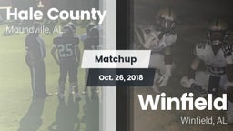 Matchup: Hale County High vs. Winfield  2018