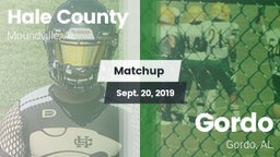 Matchup: Hale County High vs. Gordo  2019