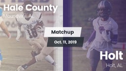 Matchup: Hale County High vs. Holt  2019