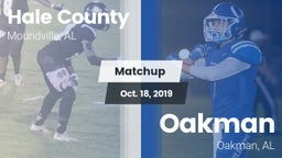 Matchup: Hale County High vs. Oakman  2019
