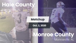 Matchup: Hale County High vs. Monroe County  2020