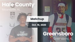 Matchup: Hale County High vs. Greensboro  2020