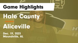Hale County  vs Aliceville Game Highlights - Dec. 19, 2023