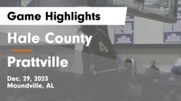 Hale County  vs Prattville  Game Highlights - Dec. 29, 2023