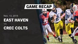 Recap: East Haven  vs. CREC Colts 2015