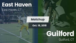 Matchup: East Haven High vs. Guilford  2018