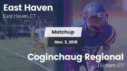 Matchup: East Haven High vs. Coginchaug Regional  2018