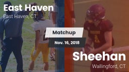 Matchup: East Haven High vs. Sheehan  2018